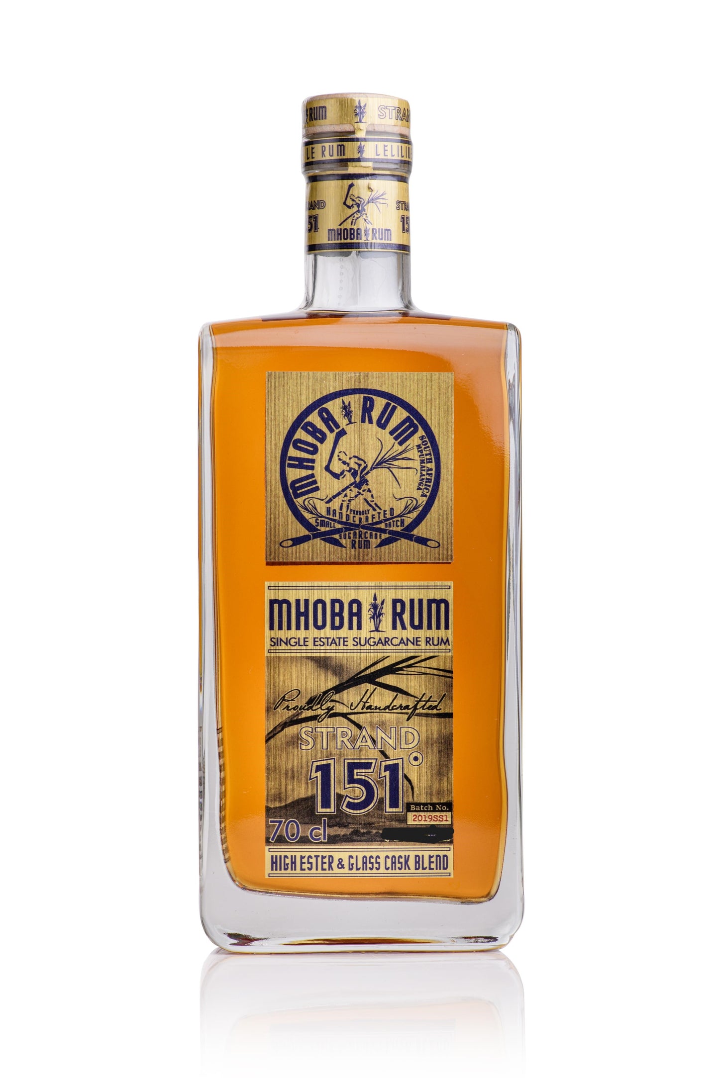 MHOBA Rum Strand 151 750ml 75.5% ABV