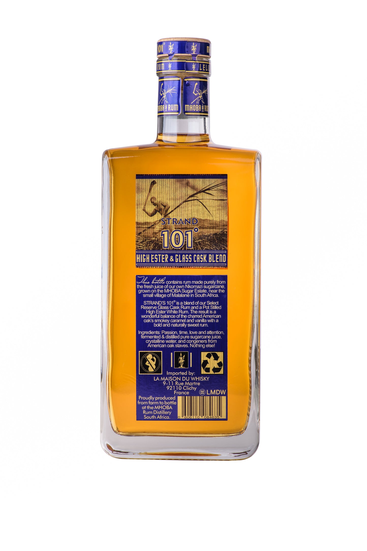 MHOBA Strand's 101 750ml 50.5% ABV