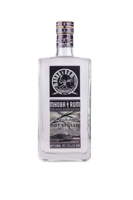 MHOBA Pot Stilled White Rum 750ml 43% ABV