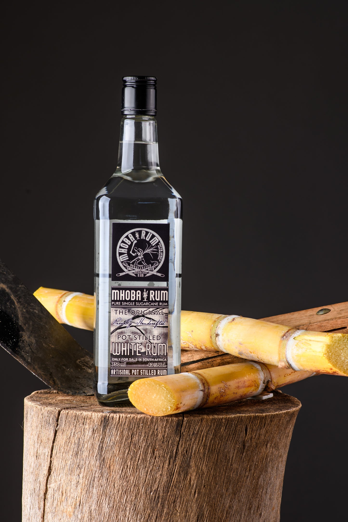 MHOBA Original Pot Stilled White Rum 750ml 43% ABV