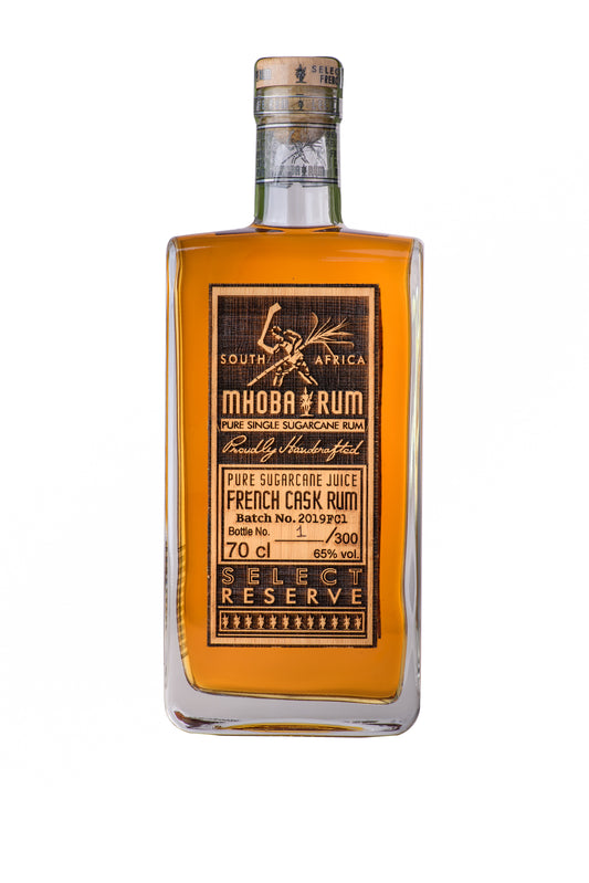 MHOBA French Cask Aged Rum 750ml 59% ABV